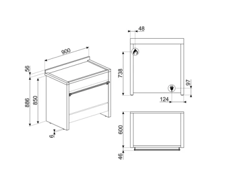 KD90HXE + A1-9 Hood & Freestanding Cooker Bundle - Image 2