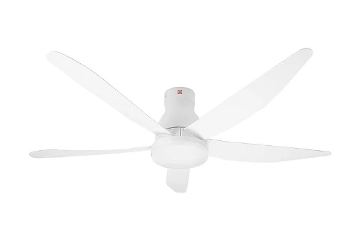 KDK U60FWS Black/White 150cm Ceiling Fan w/ Remote Control * Short Rod * - Image 4
