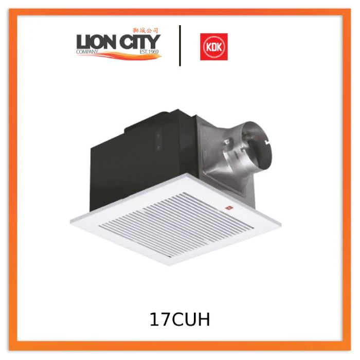 KDK 17CUH Ceiling Mount Ventilating Fan 17cm