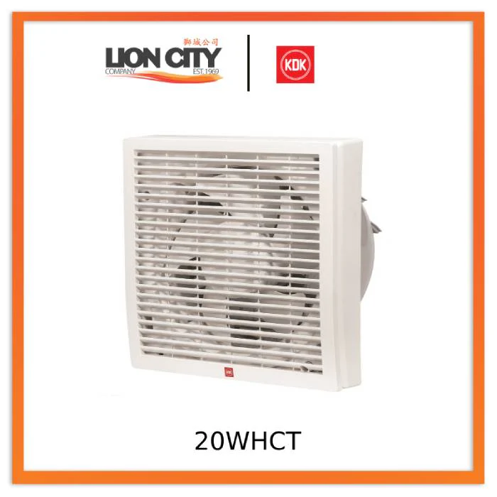 KDK 20WHCT Window Mount Ventilating Fan 20cm