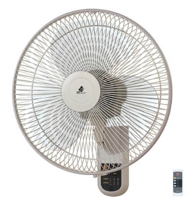 KDK M40MS Black/Grey 40cm Wall Fan w/Remote Control - Image 4