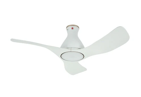 KDK E48GP White/Brown Dual function WIFI Direct Current Remote Ceiling Fan - Image 2