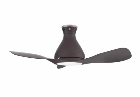 KDK F40GP Brown/White 40" DC Ceiling Fan with Remote & Wi-Fi Mobile App Control - Image 3
