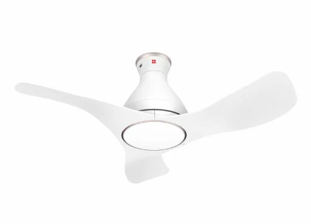 KDK F40GP Brown/White 40" DC Ceiling Fan with Remote & Wi-Fi Mobile App Control - Image 5