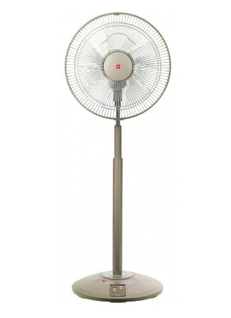 KDK N30NH 12" Premium Gold/Metallic Bronze Stand Fan with Height Adjustable and Remote - Image 4