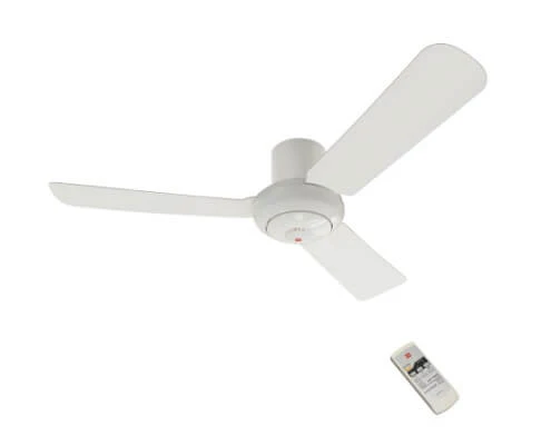 KDK R48SP White/Silver 120cm Remote Controlled Ceiling Fan - Image 2