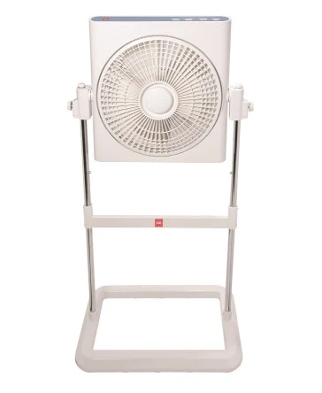KDK SC30H Grey/Lavender Box Fan With Stand C/w Remote Control (30cm) - Image 2