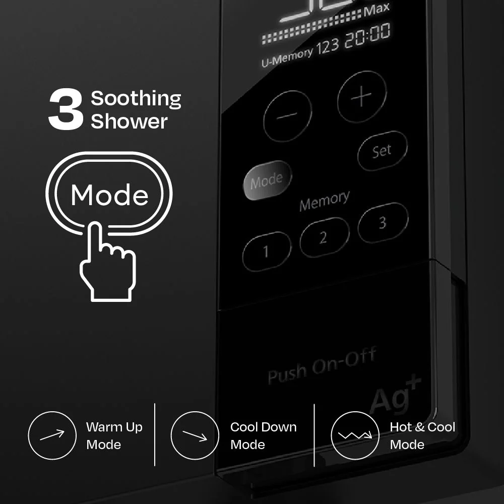 KDK TG3AD1 Instant Water Heater with LCD Corner Control - Image 2