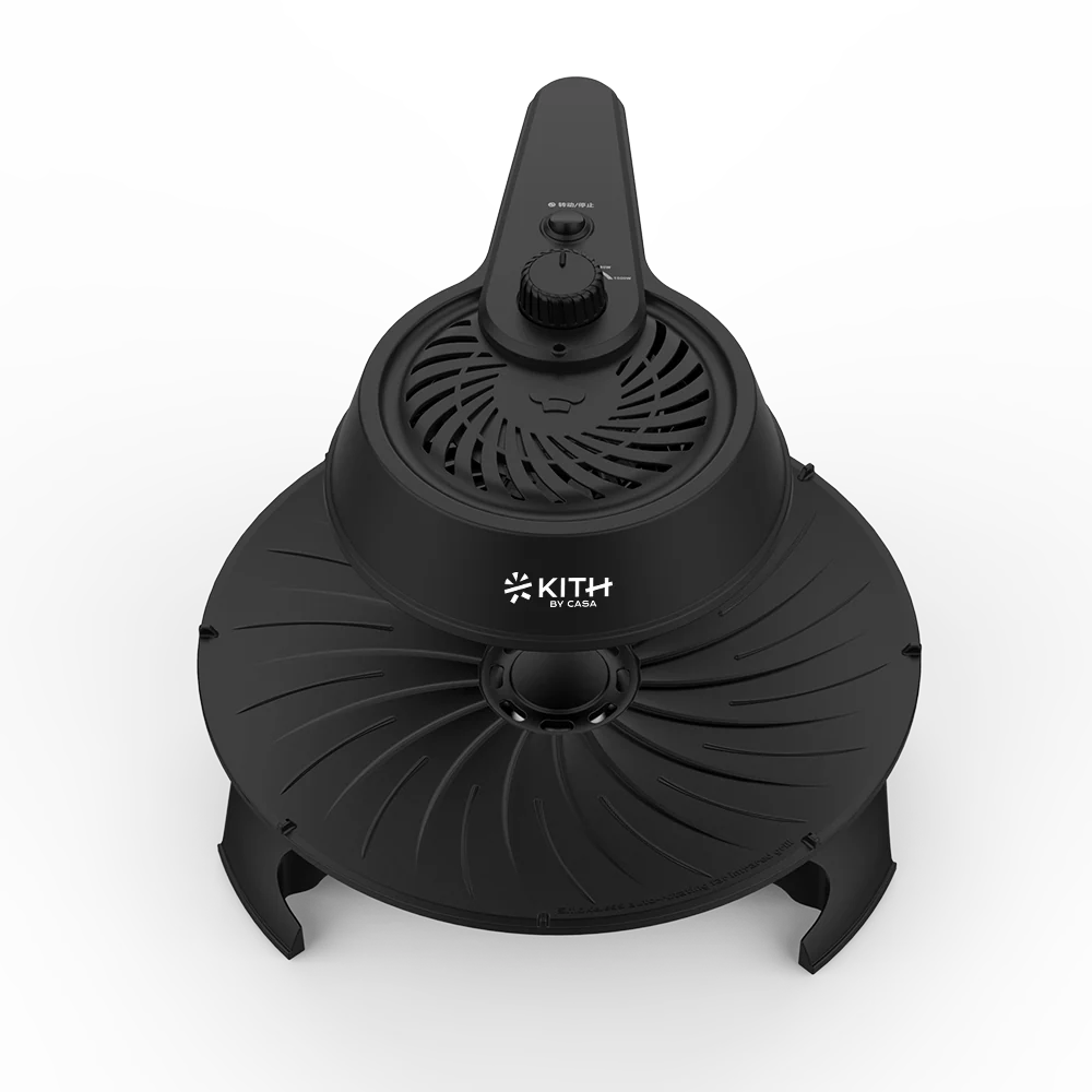 Kith Smokeless BBQ Grill (Single Knob) SBG-KS-B1 - Charcoal Black - Image 2