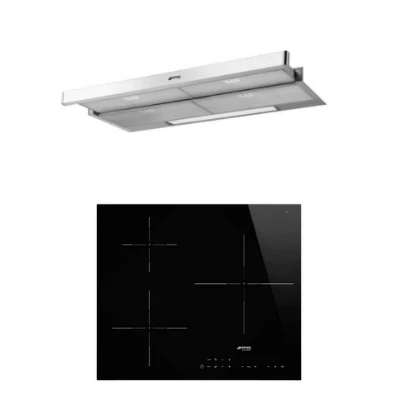 Smeg KSET6XE2 + SI5632D Hood & Hob Bundle - Image 2