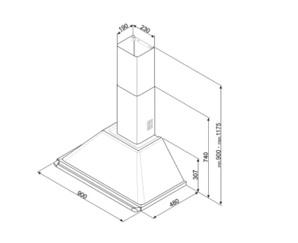 KT90BLE + TR90BL9 Hood & Freestanding Cooker Bundle - Image 5