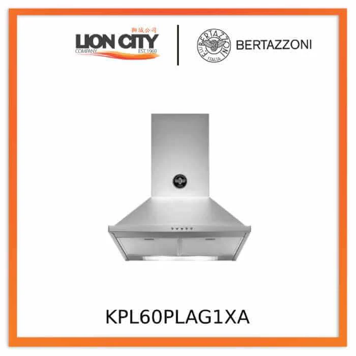 La Germania KPL60PLAG1XA 60 cm wallmount hood – low edge