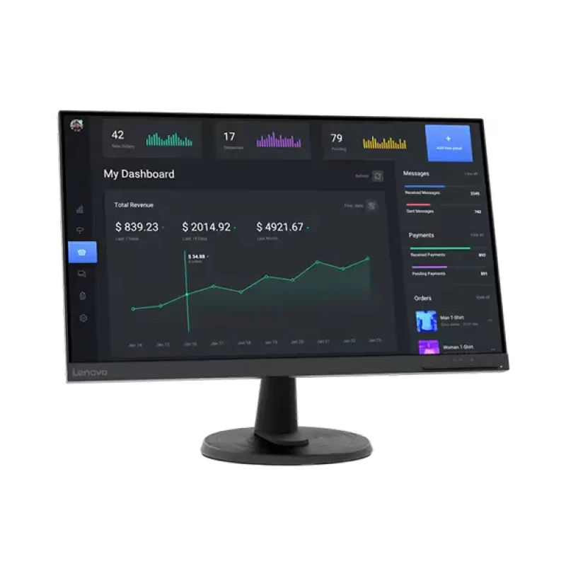 Lenovo ThinkVision C24-40 23.8" Monitor 63DCKAR6WW - Image 2