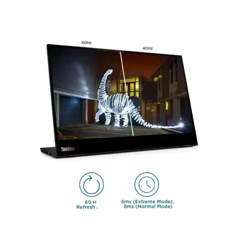 Lenovo ThinkVision M14t FHD AG with Multi-touch 62A3UAR1WW - Image 4