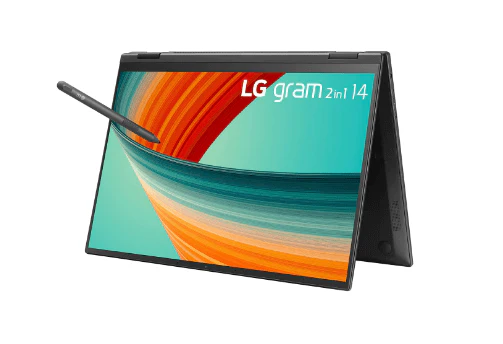 LG 14T90R-G.AA55A3 LG gram 14” 2-in-1 Laptop with 16:10 WUXGA Anti-Glare IPS Touch Screen Display, 13th Gen Intel® Core™ (Certified Evo™ Platform) i5 Processor and LG - Image 5