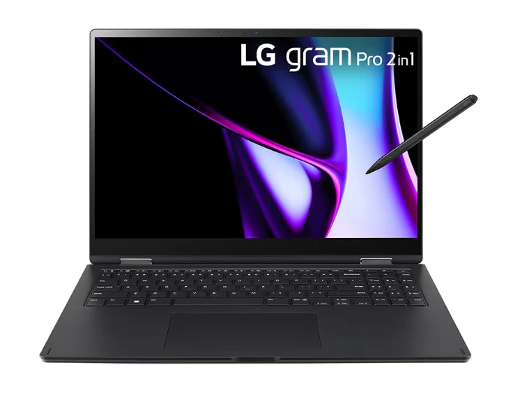 LG 16T90SP gram Pro 2in1 16” Ultra-light and Super Slim OLED Touch Display with Intel® Core™ i7 Processor - Image 2