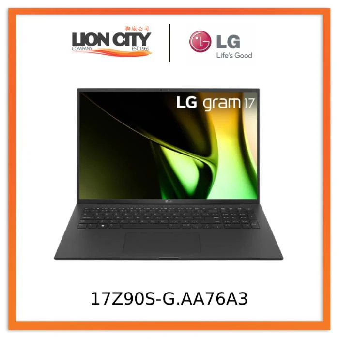 LG 17Z90S-G.AA76A3 gram 17” | Ultra-lightweight | 16:10 Anti-glare IPS display | Intel® Core™ Ultra 7 Processor