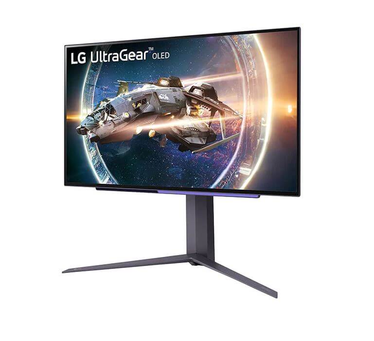 LG 27GR95QE-B 27'' UltraGear™ OLED Gaming Monitor QHD with 240Hz Refresh Rate 0.03ms Response Time - Image 3