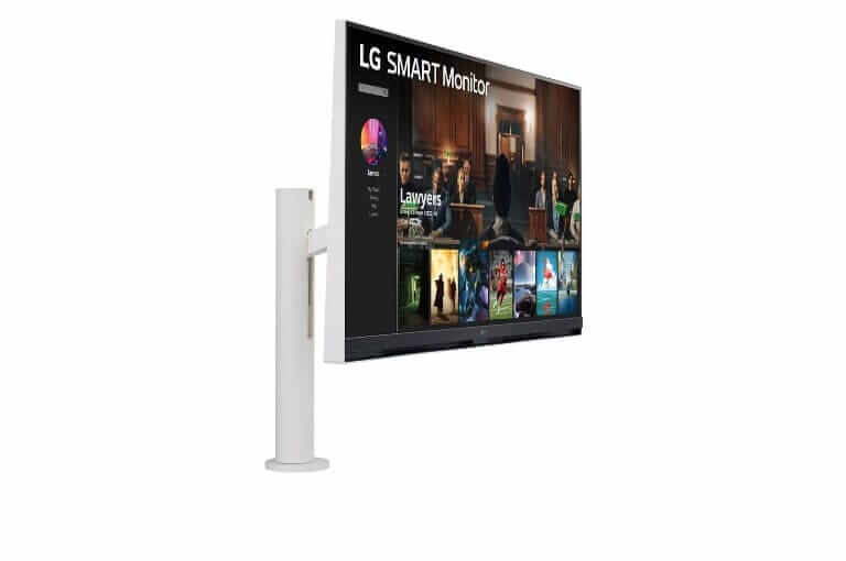 LG 32SQ780S-W 32" 4K UHD Smart Monitor with webOS and Ergo Stand - Image 4