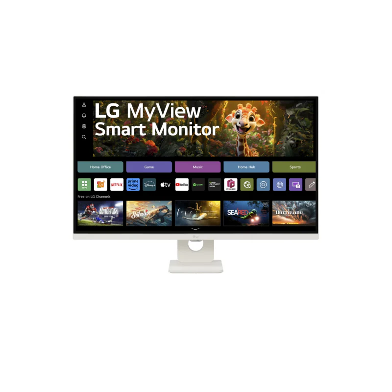 LG 32SR73U-W MyView Smart Monitor 32” 4K UHD VA with webOS - Image 2