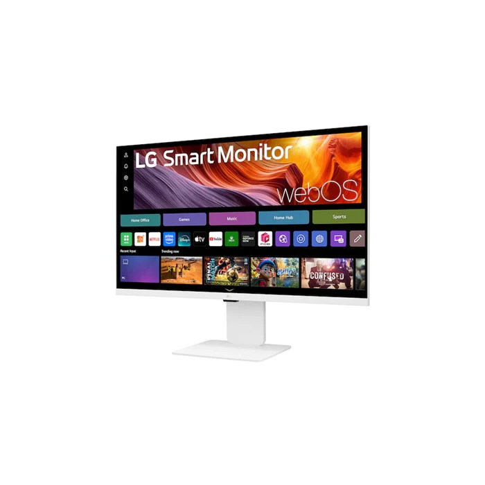 LG 32U850SA-W 31.5” 4K UHD IPS Smart Monitor with webOS and built-in FHD Webcam - Image 3