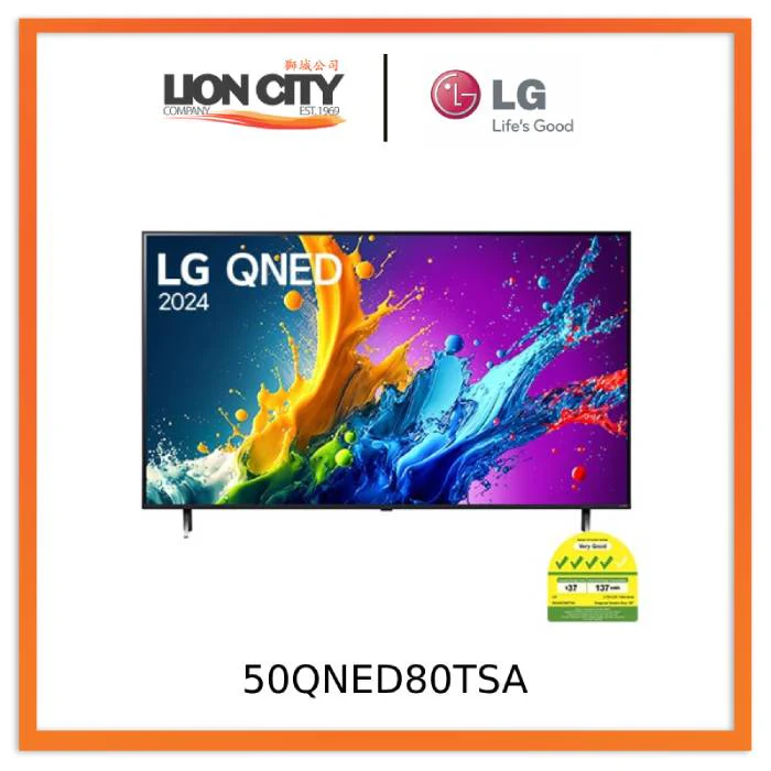 LG 50QNED80TSA QNED TV QNED80 50 inch 4K Smart TV