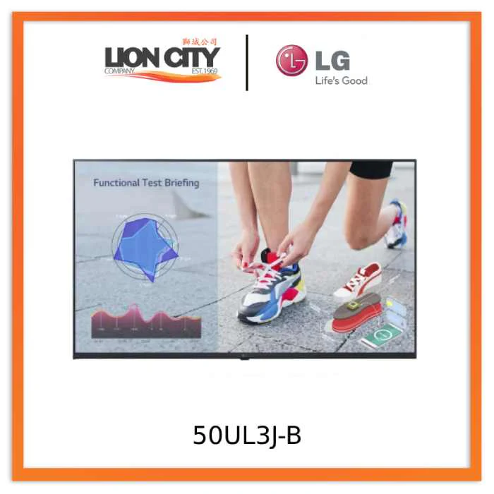 LG 50UL3J-B 50″ UHD Digital Signage Display