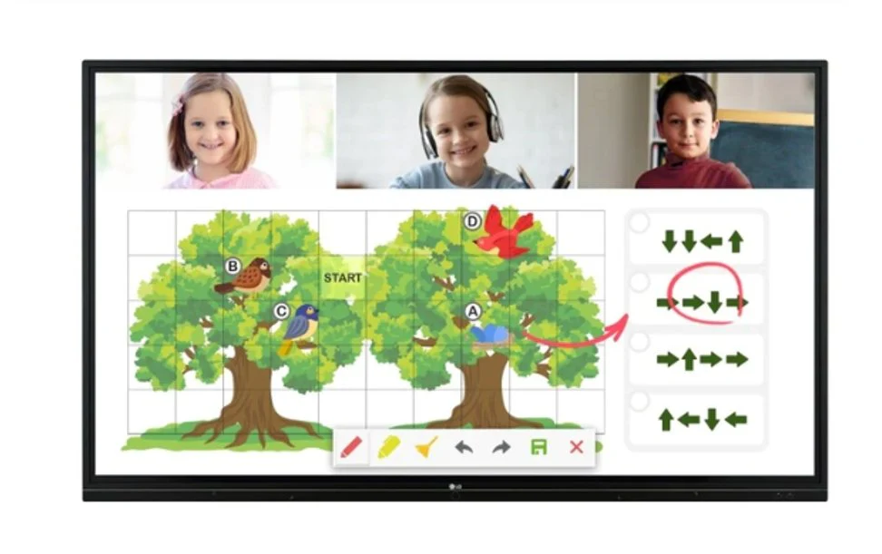LG 65TR3DJ 65 Inch 4K UHD Interactive Digital Board