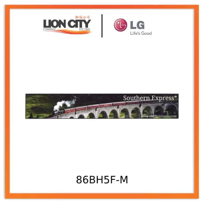 LG 86BH5F 86" Ultra Stretch Signage 86BH5F-M