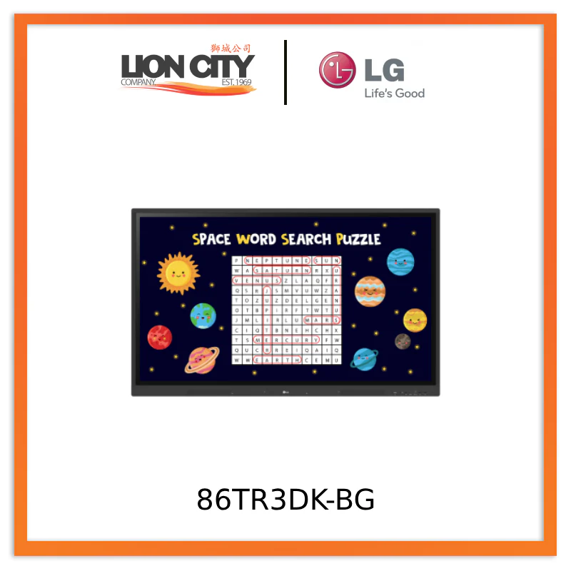 LG 86TR3DK-BG 86" CreateBoard