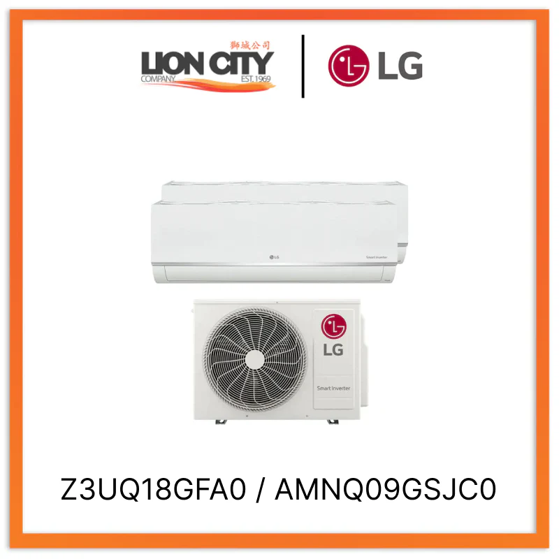 LG Alpha+ System 2 Wifi Aircon (9K X2)