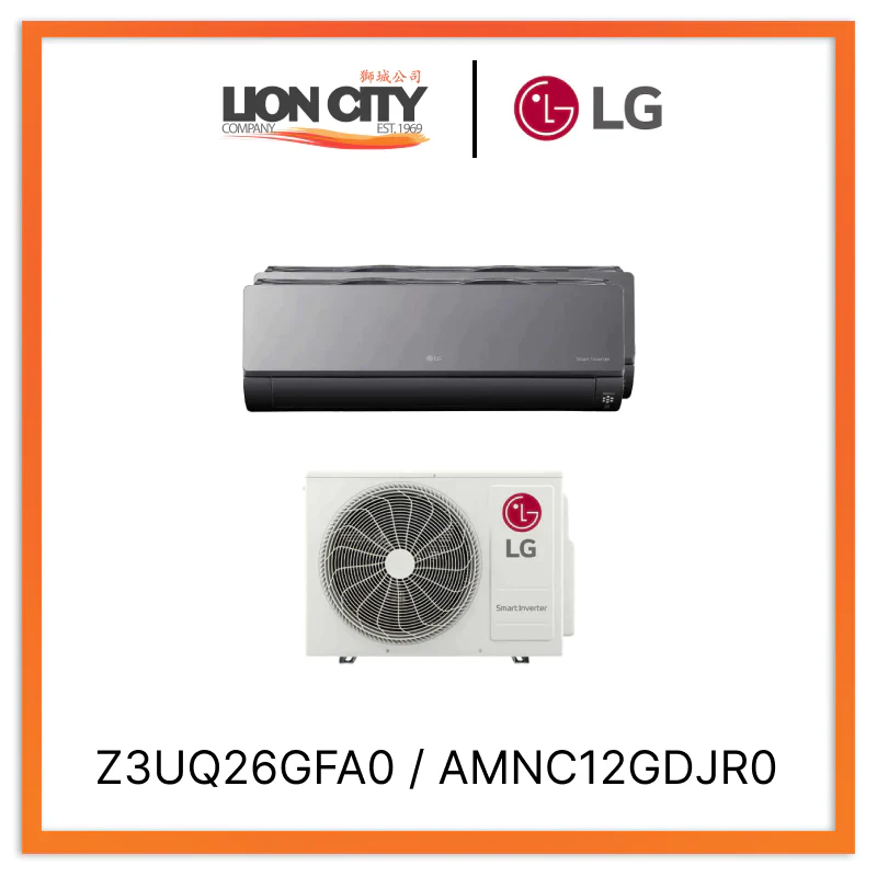 LG Artcool+ System 2 Wifi Aircon (12K X2) & Free Installation