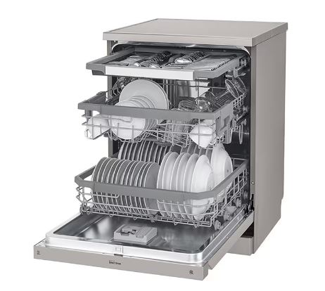 LG DFB425FP Front Control Smart Wi-fi Enabled Dishwasher with QuadWash™ and TrueSteam® - Image 8