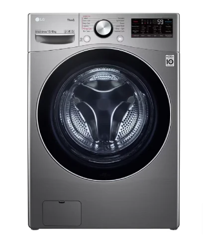 LG F2515RTGV 15/8kg Front Load Washer Dryer with AI Direct Drive™ and TurboWash™ Technology - Image 2