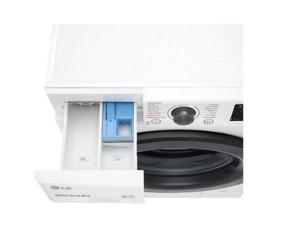 LG FV1208S5W 8kg, AI DD™ Front Load Washing Machine - Image 5