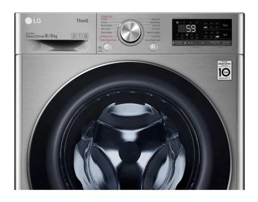 LG FV1408H4V AI DD™ Front Load Combo Washer Dryer (8/6kg) - Image 6