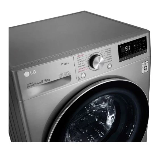 LG FV1408H4V AI DD™ Front Load Combo Washer Dryer (8/6kg) - Image 7