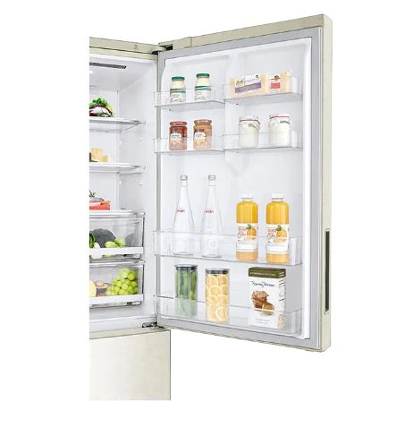 LG GB-B4452SE 451 L Bottom Freezer with Inverter Compressor in Cream Marble - Image 3