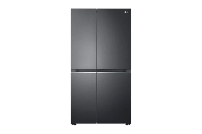 LG GS-B6472MC 647L side-by-side-fridge with Linear Compressor in Matt Black - Image 2