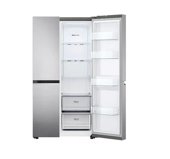 LG GS-B6472PZ 647L side-by-side-fridge with Linear Compressor in Platinum Silver - Image 2