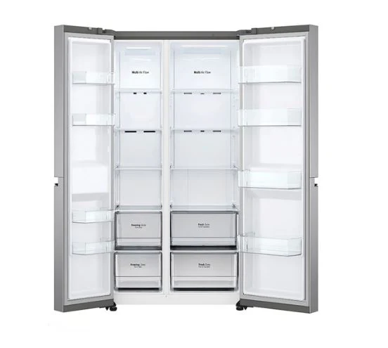 LG GS-B6472PZ 647L side-by-side-fridge with Linear Compressor in Platinum Silver - Image 3