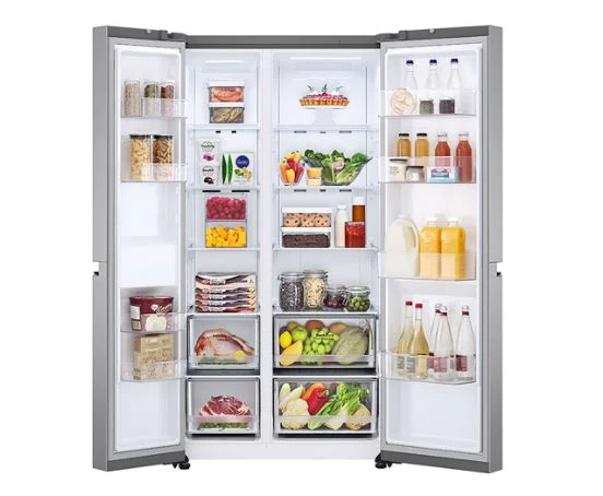 LG GS-B6472PZ 647L side-by-side-fridge with Linear Compressor in Platinum Silver - Image 5