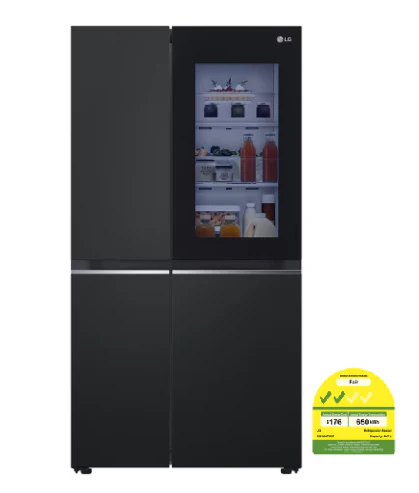 LG GS-V6473EP 647L InstaView™ Refrigerator in Essence Matte Black - Image 2