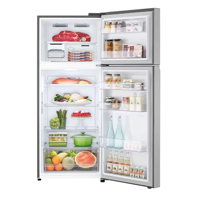 LG GT-B3723PY 375L Smart Inverter Compressor Top Freezer in Prime Silver - Image 4