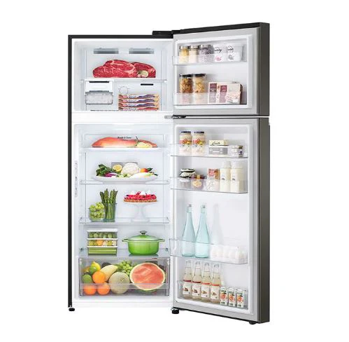 LG GT-B3952BL ( 395L Black Silver) Top Freezer with Inverter Compressor in Black Steel - Image 8