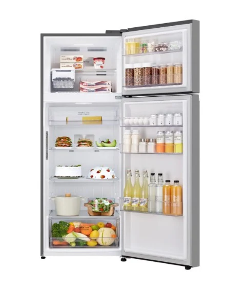 LG GT-B4603PY 461L Smart Inverter Top Freezer in Prime Silver - Image 4