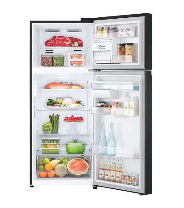 LG GT-F3953EP 383L Top Freezer in Matte Black - Image 5