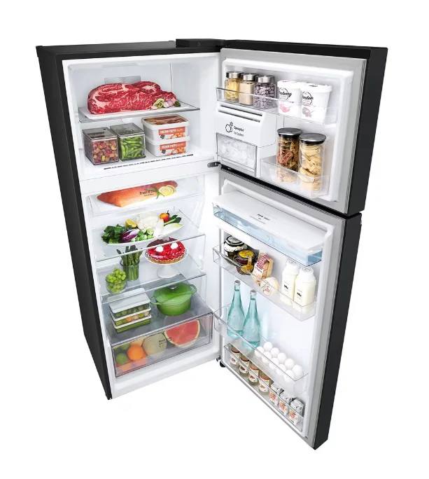 LG GT-F3953EP 383L Top Freezer in Matte Black - Image 6