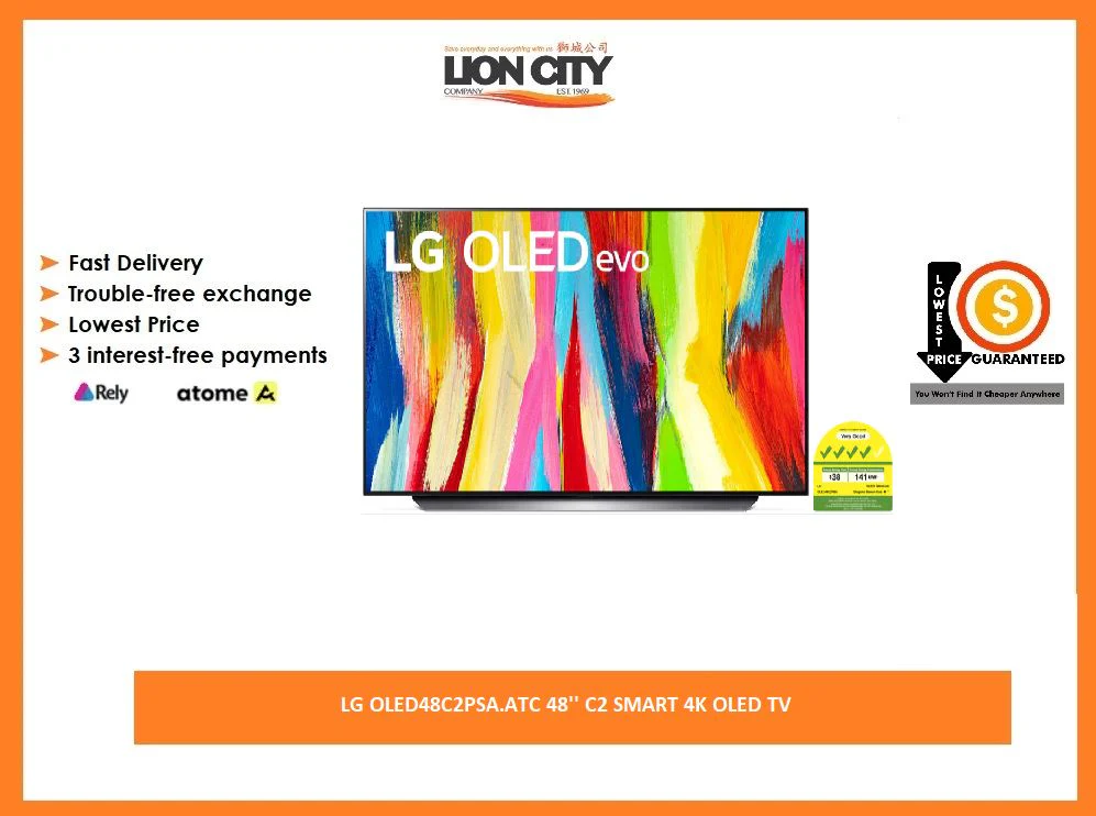 LG OLED48C2PSA.ATC 48'' C2 SMART 4K OLED TV - Image 2