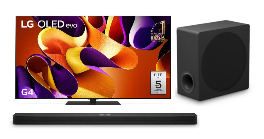 LG OLED55G4PSA OLED 55" evo G4 4K Smart TV + S90TY.DSGPLLK - Image 2